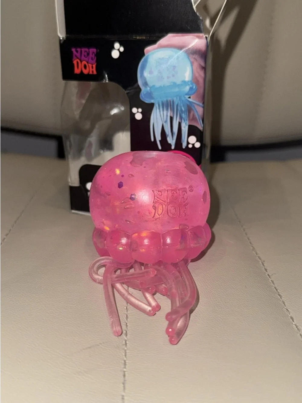 Pink Super Solid Squish Toy - Nee Doh